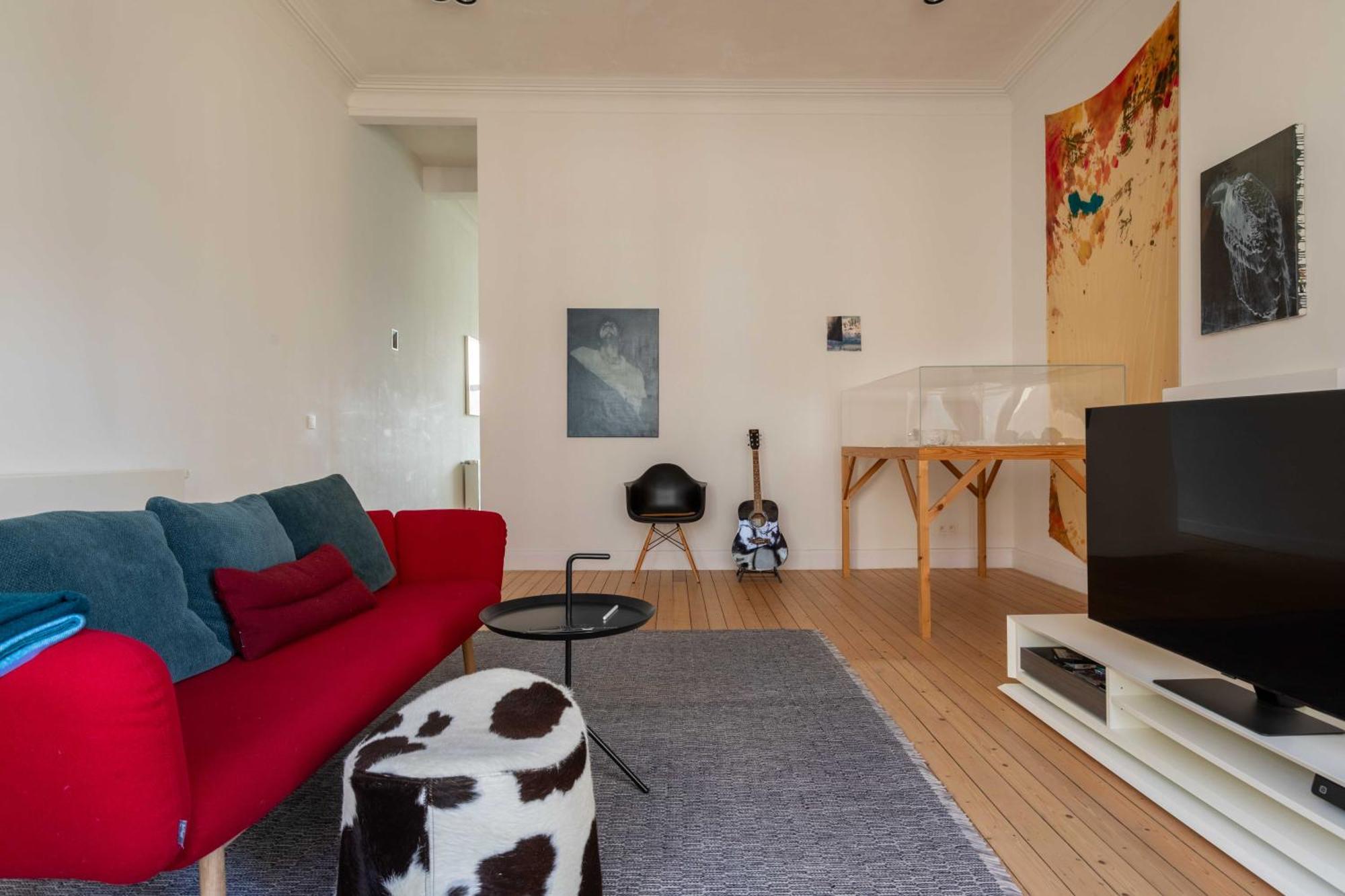 Spacious Belle Epoque House With Free Parking Vakantiehuis Oostende
